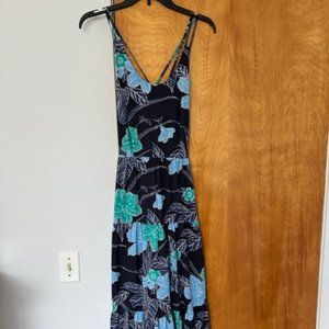 Maxi summer floral dress